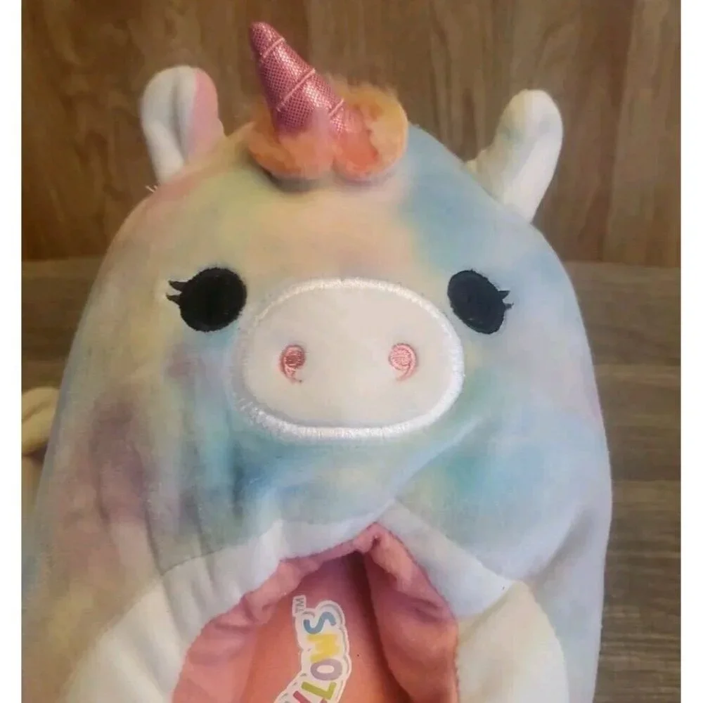 Squishmallow Slippers Youth Size‎ 4-5 Unicorn